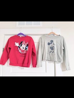 Disney Kids' Minnie and Mickey Mouse tops